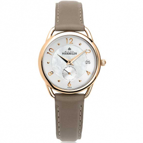 Montre Michel Herbelin Equinoxe Femme Acier et PVD Rose 34 mm - 18397/PR29GR