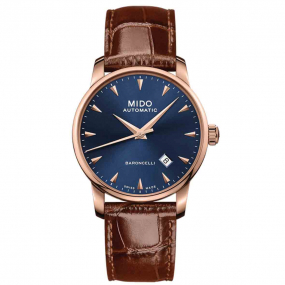 Montre Mido Baronccelli Midnight Blue Gent 38 mm- M8600.3.15.8