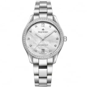 Montre Pequignet Elgance - 34 mm Femme -4000509SCD/1-A