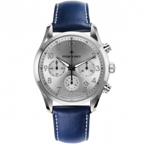 Montre Pequignet Elegance Chronographe - 42 mm Homme -4810433S-CB