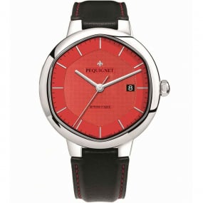 Montre Pequignet Exagone Rouge 41 mm - 4470463