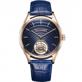 Montre Pequignet Manufacture Royale Tourbillon  Automatique Cadran Bleu nuit - 9035475 