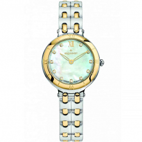 Montre Pequignet Moorea cadran nacre et index diamants 29 mm - 7831508 