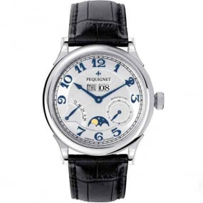 Montre Pequignet Paris Royal Automatique Cadran Argent - 9007437-AN 