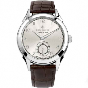 Montre Pequignet Royale Manuelle Mcanique Cadran Argent - 9080433-AM 