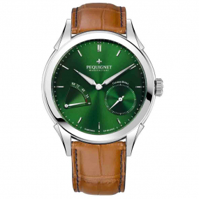 Montre Pequignet Royale Origine Automatique Cadran Vert - 9010193-AMC 