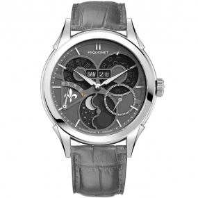 Montre Pequignet Royale saphir - Cadran Gris d'Ombre Automatique Cadran Gris - 9010833 