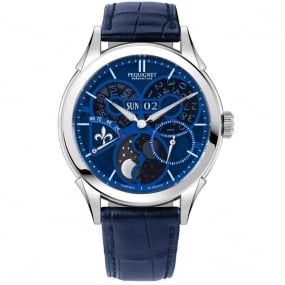 Montre Royale Saphir  Automatique Cadran Bleu - 9010883-FAB 