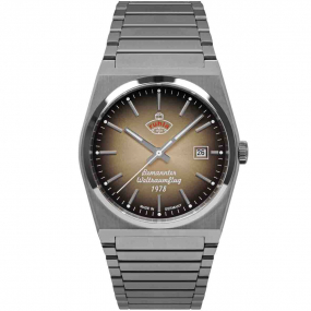 Montre Ruhla Space Control Auto Automatique Cadran Marron - 4660M2