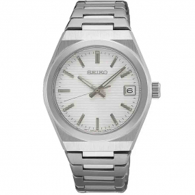 Montre Seiko 1970 Ladies Quartz cadran Blanc 34.5 mm - SUR573P1