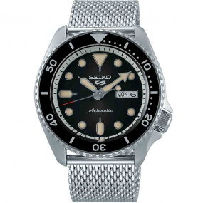 Montre Seiko 5 - Cadran Noir - 42,5 mm - SRPD73K1