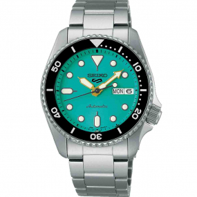 Seiko 5 - - Cadran Vert - 38 mm - SRPK33K1