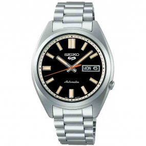 Montre Seiko 5 SNXS series - Cadran Noir - 37.4 mm - SRPK89K1