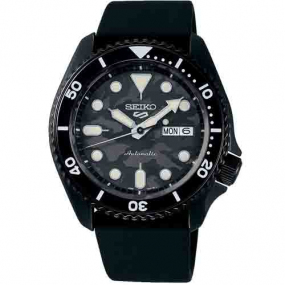 Seiko 5 - Sport - Street Style Camo Edition Limite - Cadran Camo Gris - 42,5 mm - SRPJ39K1