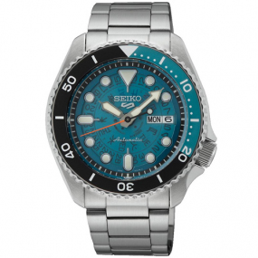 Seiko 5 - Sport - Time Sonar - Cadran Bleu - 42,5 mm - SRPJ45K1