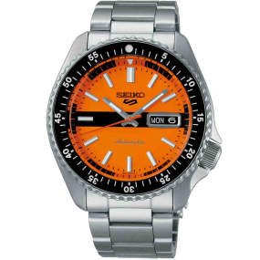 Montre Seiko 5 Sports -SKX Sports Style - Cadran Orange - 42,5 mm - SRPK11k1