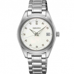 Montre Seiko Lady Sport Quartz cadran Blanc nacr 32 mm - SUR579P1