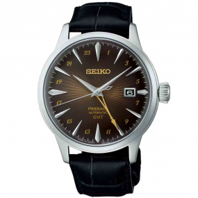 Montre Seiko Presage Cocktail Time Rusty Nail  SSK039J1 Cadran Marron solleil - 40,5 mm