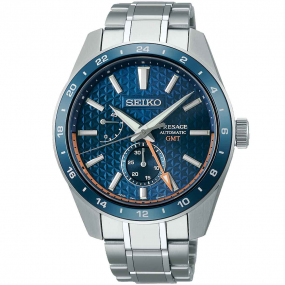 Montre Seiko Presage GMT SPB217J1 Cadran Bleu - 42.2 mm