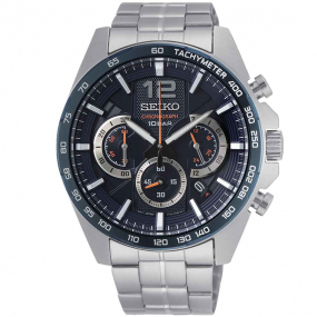 Montre Seiko Sport Quartz cadran Bleu 43.9 mm - SSB345P1