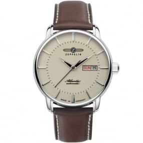 Montre Zeppelin Atlantic Auto Automatique Cadran Beige - 84665