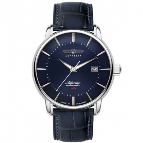 Montre Zeppelin Atlantic Automatic 60h Automatique Cadran Bleu - 84603