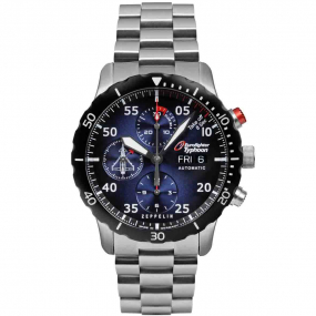 Montre Zeppelin Eurofighter Automatique Cadran Bleu - 7218M3