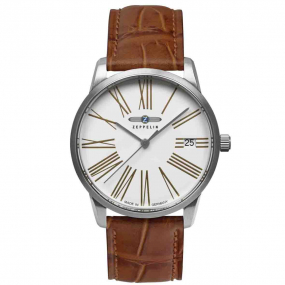 Montre Zeppelin Flatline Ladies Quartz Cadran Blanc - 83474