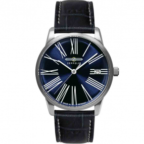 Montre Zeppelin Flatline Ladies Quartz Cadran Bleu - 83453