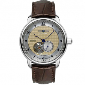 Montre Zeppelin Friedrichshafen Auto Open Heart Automatique Cadran Dor - 85665