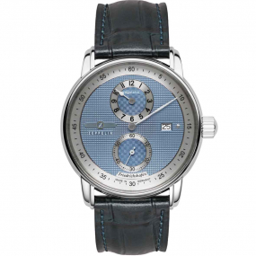 Montre Zeppelin Friedrichshafen Automatic Regulator Automatique Cadran Bleu Clair - 85223.