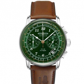 Montre Zeppelin LZ 126 Los Angeles Quartz Cadran Vert - 76144