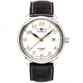 Montre Zeppelin LZ 127 Graf Zeppelin Automatique Cadran Blanc - 76561