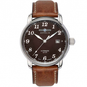 Montre Zeppelin LZ 127 Graf Zeppelin Automatique Cadran Marron - 86563