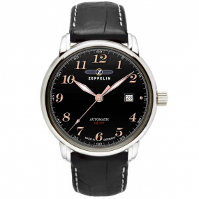 Montre Zeppelin LZ 127 Graf Zeppelin Automatique Cadran Noir - 76562