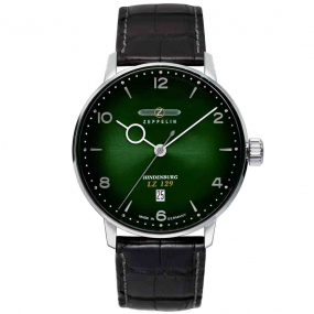 Montre Zeppelin LZ 129 Hindenburg Quartz Cadran Vert - 80484