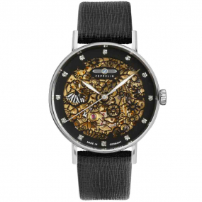 Montre Zeppelin Princess of the Sky Automatique Cadran Noir - 74612