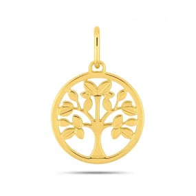 Pendentif Arbre de Vie Or Jaune - 11 mm -Narah - 3.7210.00