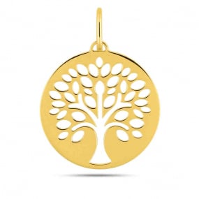 Pendentif Arbre de Vie  Or Jaune - 15 mm -Lyna - 3.7208.00