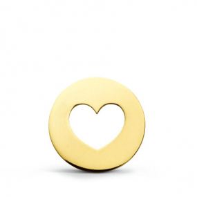 Pendentif Cur ajour Or Jaune -  -Anchali - J4X0000000