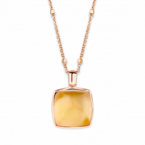 Pendentif Citrine sur Nacre One More  - Pantelleria - 051403JN
