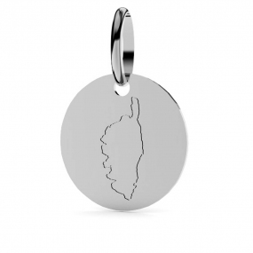 Pendentif Corse Or Blanc Miriama - XMB2012G
