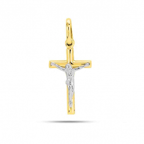 Pendentif Croix 2 Ors Monica