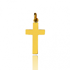 Pendentif Croix Or Jaune Angela