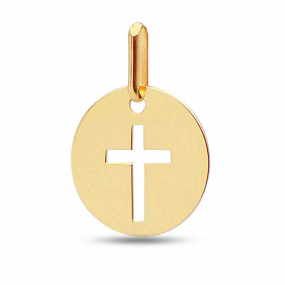 Pendentif Croix Or Jaune Aurianna