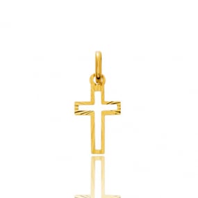 Pendentif croix Or Jaune Cristina