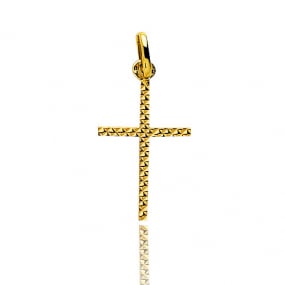 Pendentif croix Or Jaune Elena