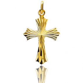 Pendentif croix Or Jaune Elose