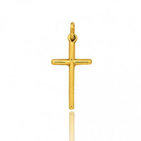 Pendentif Croix Or Jaune Floriane