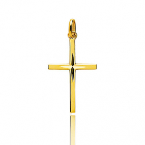 Pendentif croix Or Jaune Kariane